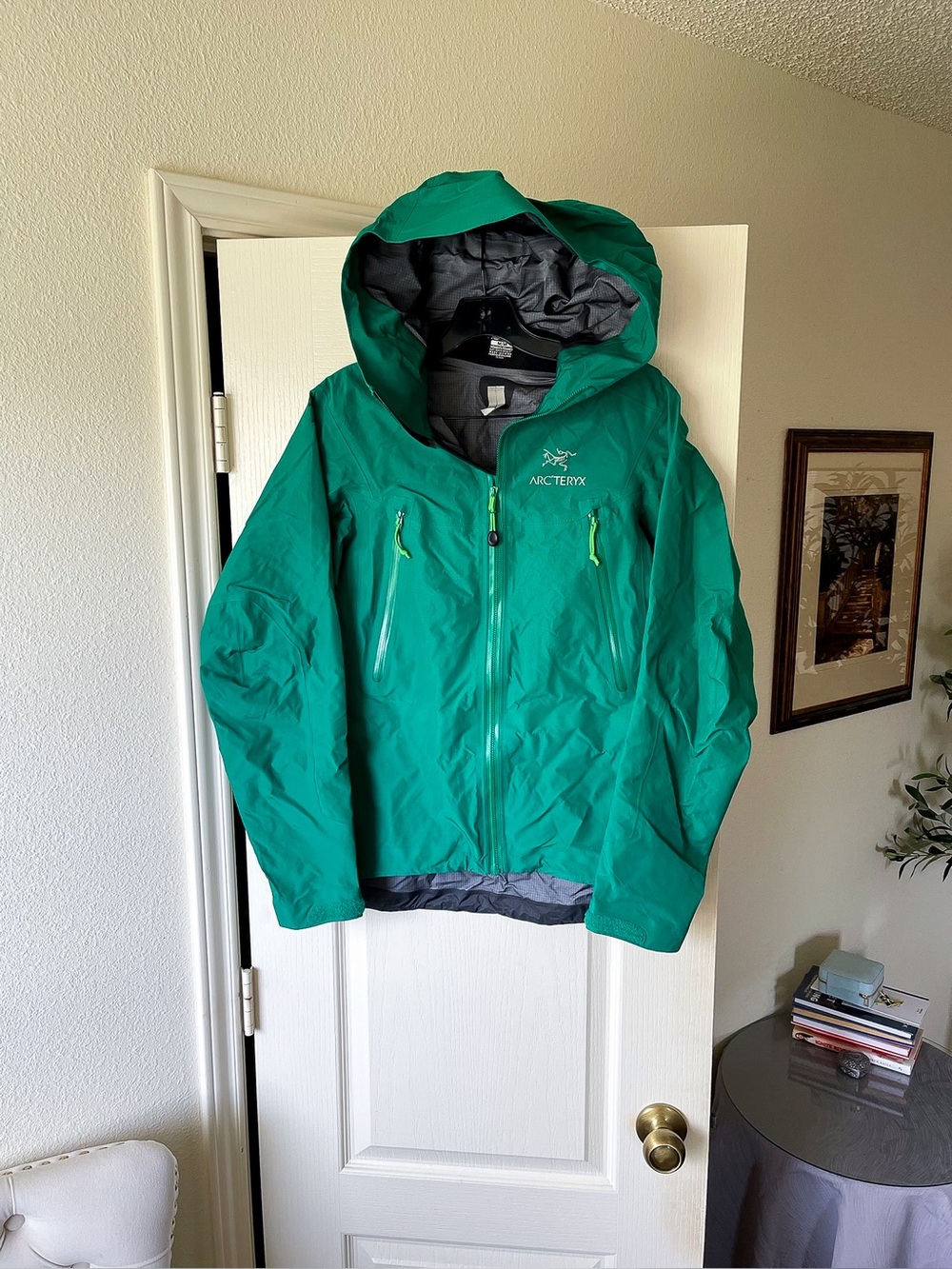 Arc’teryx Women’s Beta LT Gore-Tex Jacket Green Medium EUC